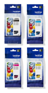 Genuine Brother LC426XL, Value Pack High Capacity Ink Cartridges, LC426XLVALU