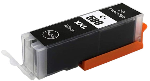 1 Compatible Black Ink Cartridge, Replaces For Canon PGI-580PGBKXXL, NON-OEM