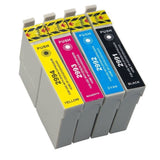 4 Compatible Ink Cartridges, Replaces For Epson 29XL, T2996, NON-OEM