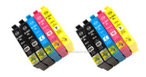 10 Compatible Ink Cartridges, Replaces For Epson 603XL, T03A6, NON-OEM