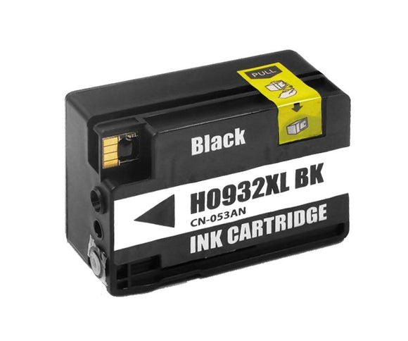 1 Compatible High Capacity Black Ink jet Print Cartridge Replaces For HP 932XL, 932 XL, CN053, CN053AE
