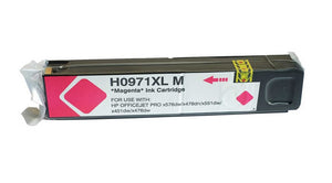 1 Compatible H971XL Magenta Ink Cartridge, Replaces For HP 971XL CN627AE