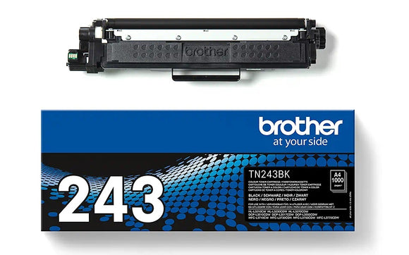 Genuine Brother 243, Black Toner Cartridge, TN243BK