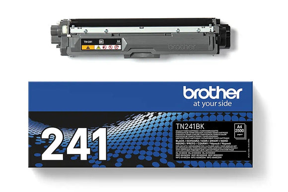 Genuine Brother TN241, Black Toner Cartridge, TN-241BK