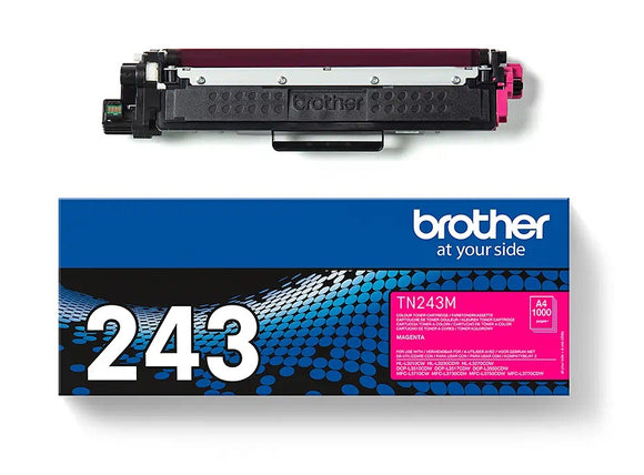 Genuine Brother 243, Magenta Toner Cartridge, TN243M