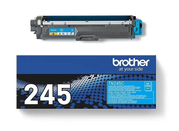 Genuine Brother TN245, Cyan Toner Cartridge, TN245