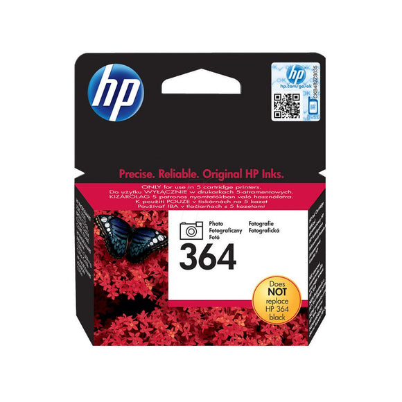 Genuine HP 364, Photo Black Ink Cartridge, CB317, CB317EE