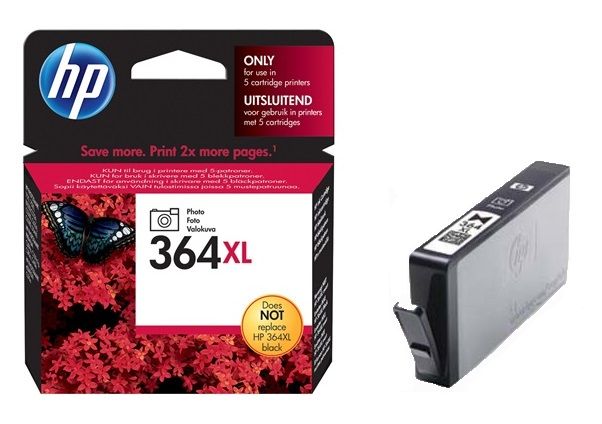 Lot De 4 Cartouches Compatibles HP 364 XL - Pour PhotoSmart, Deskjet - Neuf Avec Puces