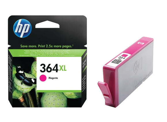 Genuine HP 364XL, High Capacity Magenta Ink Cartridge, CB324, CB324EE