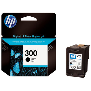 Genuine HP 300, Black Original Ink Cartridge, CC640, CC640EE