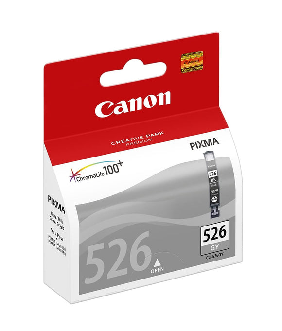 Genuine Canon 526GY, Grey Ink Cartridge, CLI-526GY, 4544B006