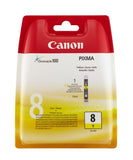 Genuine Canon 8Y, Yellow Ink Cartridge, CLI8Y, CLI-8Y, 0623B001