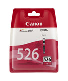Genuine Canon CLI526M, Magenta Ink Cartridge, CLI-526M, 4542B001