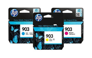 Genuine HP 903, Standard Capacity Ink Cartridges, T6L87AE, T6L91AE, T6L95AE