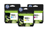 Genuine HP 903XL, High Capacity Ink Cartridges, T6M03AE, T6M07AE, T6M11AE