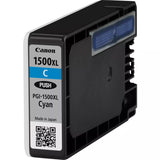 Genuine Canon PGI-1500XL, High Capacity Cyan Ink Cartridge PGI-1500XLC, 9193B001