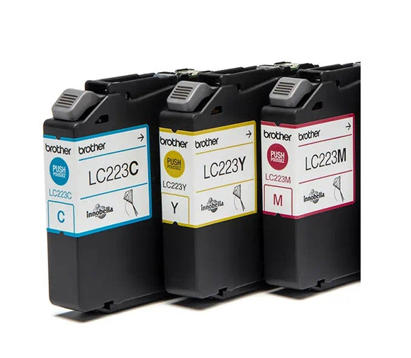 Genuine Brother LC223, Multipack Ink Cartridge, LC223C, LC223M, LC223Y