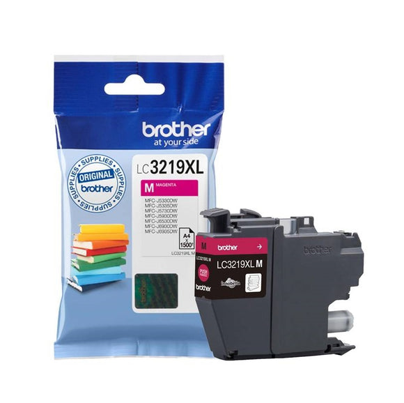Genuine Brother LC3219XL, High Yield Magenta Ink Cartridge, LC-3219XLM