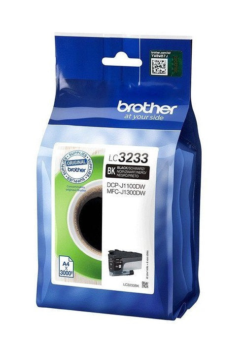 Genuine Brother LC3233BK, Black Ink Cartridge, LC-3233BK