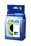Genuine Brother LC3233C, Cyan Ink Cartridge, LC-3233C