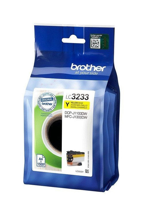 Genuine Brother LC3233Y, Yellow Ink Cartridge, LC-3233Y