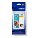 Genuine Brother LC424Y, Yellow Ink Cartridge, LC-424Y