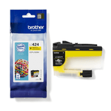Genuine Brother LC424Y, Yellow Ink Cartridge, LC-424Y