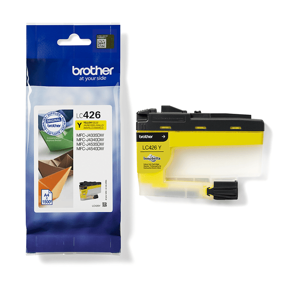 Genuine Brother LC426Y, Yellow Ink Cartridge, LC-426Y