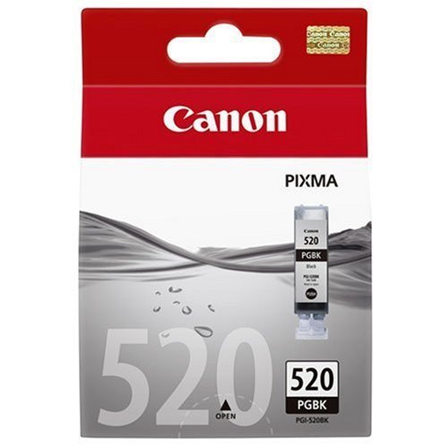 Genuine Canon PGI520PGBK, Black Ink Cartridge, PGI-520PGBK, 2932B001