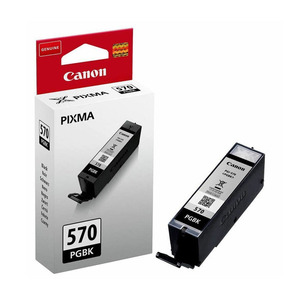 Genuine Canon 570PGBK, Black Ink Cartridge, PGI-570PGBK, 0372C001