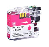 1 Compatible Magenta Ink Cartridge, Replaces For Brother LC221M, LC223M, NON-OEM