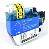 1 Cyan Compatible Ink Cartridge, Replaces For Brother LC3217C, NON-OEM