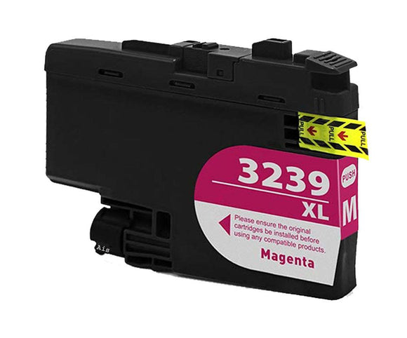 1 Compatible High Capacity Magenta Ink Cartridge, Replaces For Brother LC-3239XLM NON-OEM