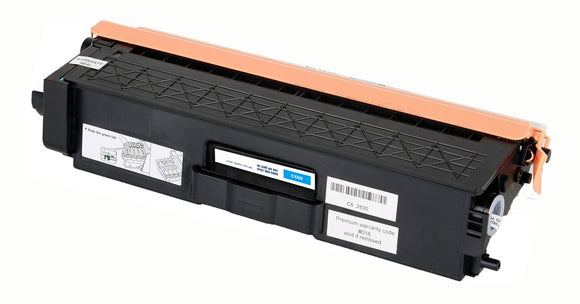 Compatible High Capacity Cyan Toner Cartridge, Replaces For Brother TN325C, TN-325C