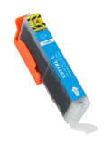 1 Cyan Compatible Ink Cartridges, Replaces For Canon CLI571XLC, CLI-571XLC, NON-OEM