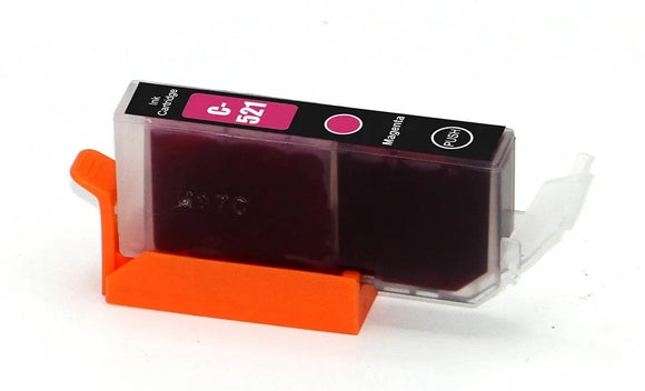 1 Compatible Magenta Ink Cartridge, Replaces For Canon CLI-521M NON-OEM