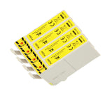 4 Compatible High Capacity Yellow Ink Cartridges, For Epson 502XL, T02W4, NON-OEM