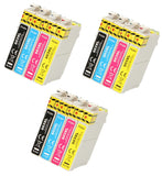 12 Compatible Ink Cartridges, Replaces For Epson 603XL, T03A6, T03A640, NON-OEM