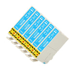 6 Compatible Cyan Ink Cartridge, Replaces For Epson 603XL, T03A2, NON-OEM