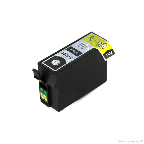 1 Compatible Black Ink Cartridge Replace For Epson T1301, T130140, NON-OEM