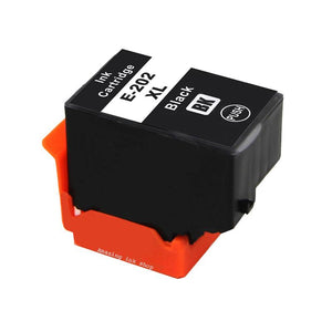 1 Compatible E202XL, Black Ink Cartridge, For Epson 202 XL, T02G1, Non-OEM