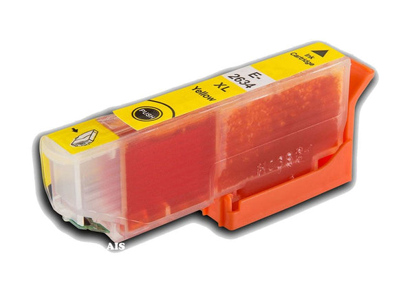 1 Compatible E26XL Yellow Ink Cartridges, For Epson 26XL, T2634, NON-OEM