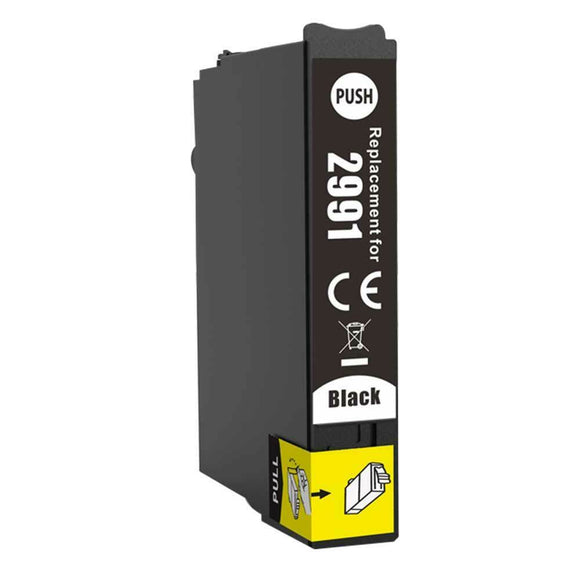 1 Compatible E29XL Black Ink Cartridge Replaces for Epson 29XL T2991, Non-OEM