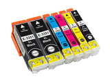 6 Ink Cartridges, For Epson 33XL, T3351, T3361, T3362, T3363, T3364 NON-OEM