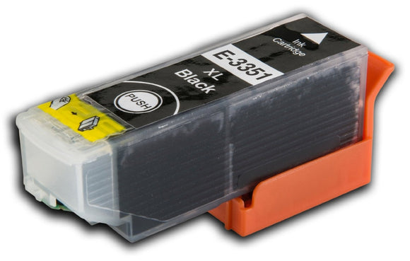 1 Compatible E33XL Black Ink Cartridges, Replaces For Epson 33XL, T3351, NON-OEM