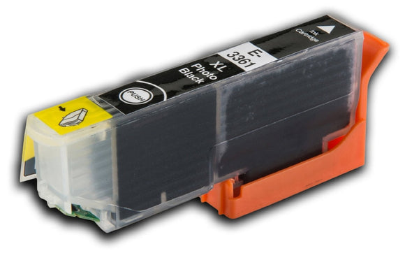 1 Compatible E33XL Photo Black Ink Cartridges for Epson 33XL T3361, Non-OEM