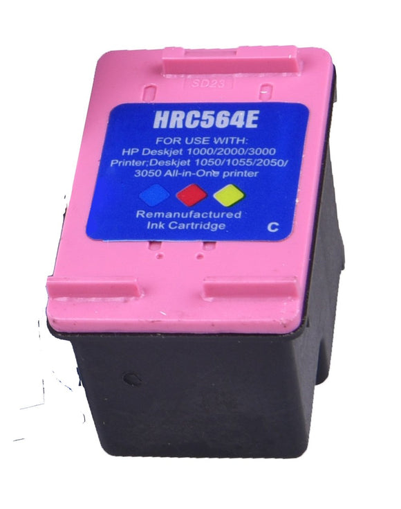 Compatible High Capacity Tri-Colour Ink Cartridge, Replacement Replaces For HP 301XL, CH564EE