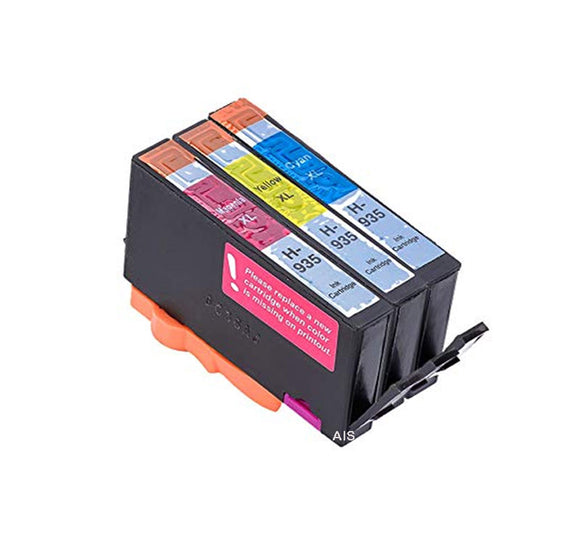 Compatible 935XL High Capacity Ink Cartridges, Replaces For HP 935XL C2P24AE, C2P25AE, C2P26AE