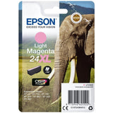 Genuine Epson 24XL, Elephant Light Magenta Ink Cartridge, T2436, C13T24364012