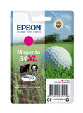 Genuine Epson 34XL, Golf Ball Magenta Ink Cartridge, T3473, C13T34734010